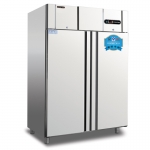 COOLMES冰立方大二门风冷插盘冰箱GN1.2TN2-D 面团冷藏柜  不锈钢二门高身雪柜