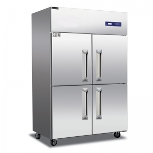 睿弘四门冰箱BR4 不锈钢四门冷藏柜 不锈钢四门冰箱 商用厨房冷柜