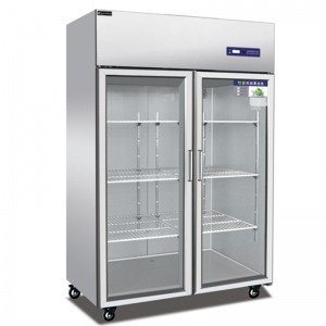 睿弘大二门冷藏冰箱BS1.0G2 陈列冷藏展示柜 双门点菜展示柜