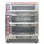 新南方YXD-60C三层六盘电烤箱 面包蛋糕烤箱披萨烤箱 商用电烤箱