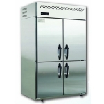 松下四门冰箱SRR-1281NC不锈钢直冷冷藏保鲜四门冷柜商用厨房冰箱