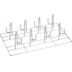 不锈钢烤鸡架 蒸烤箱烤盘 多功能烧烤架 1/1GN烤鸡架
