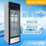 LZIE/丽彩多媒体冷藏展示柜 酒水展示柜 饮料展示柜 多功能冷藏展示柜