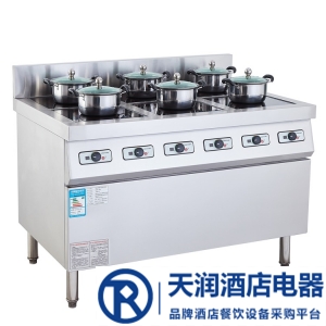 LIZE/丽彩六头电磁煲汤炉 商用电磁灶