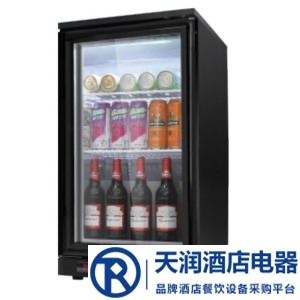 绿零单门吧台展示柜SHB-108LF 酒水饮料展示柜 吧台冷藏冰箱