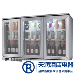 绿零吧台冷藏展示柜SGB-350L3F 风冷冷藏展示柜 酒水展示柜