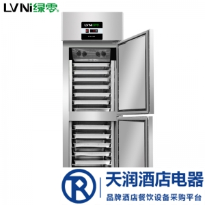 绿零上下门插盘冰箱SKC-0.5L2F 风冷烤盘冰箱