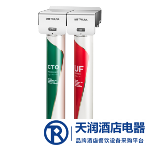 沁园净水机QS-U2-BK300-20 双头净水器 商用净水机