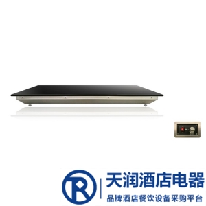 GROWIT嵌入式黑玻璃保温板HBRB-7216A 自助餐保温板 无边框保温玻璃板  可调温保温玻璃板