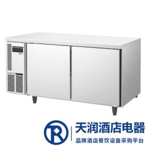 ICE MATE艾世铭IC-FT-158A二门平台低温雪柜 不锈钢商用冷冻冰箱 厨房冷柜