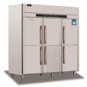 冰立方六门冰箱RF6  不锈钢六门冷冻冷藏柜 商用厨房柜 六门高身双温冰箱