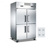 LIZE四门双温风冷冰箱 不锈钢冷藏冷冻柜 商用厨房冰箱 风冷无霜柜