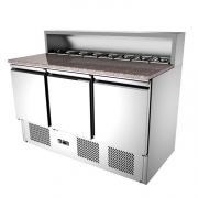 LIZE冷藏沙拉台冰箱小料工作台冷柜比萨冷藏操作台雪柜