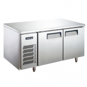 LIZE二门平台雪柜 商用厨房操作台冰箱 不锈钢调理台冷柜 平台雪柜 风冷无霜