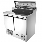 LIZE冷藏沙拉台冰箱小料工作台冷柜比萨冷藏操作台雪柜