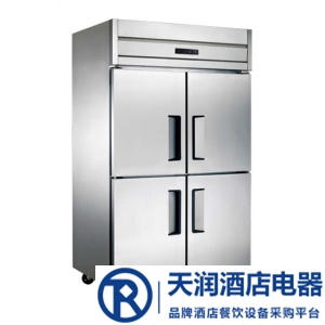 LIZE四门冷藏柜 不锈钢四门厨房冰箱 风冷冷藏无霜雪柜