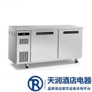 松下SUR-1570P二门冷藏柜 P系列冷藏操作台冰箱 Panasonic双门平台高温雪柜