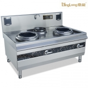 鼎龙双炒双尾电磁炉DLB-15KW*2- B2/380V/201 后厨小炒炉食堂用炒菜灶双头双尾小炒炉大功率电磁炒菜炉商用电磁灶