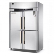 冰立方四门冰箱RF4 美厨四门双机双温冰箱 不锈钢四门冷冻冷藏柜