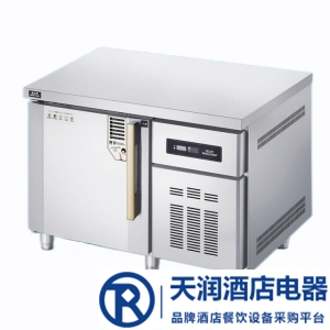 冰立方欧款1000冷藏工作台冰箱WR10 单门平台高温雪柜 不锈钢冷柜