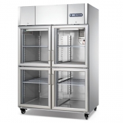 冰立方四门展示冷柜GN1.2G4 风冷冷藏展示柜