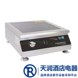 沁鑫电磁台式平面小炒炉QX-TP-5KW【沁鑫电磁炉】 大功率电磁炉 商用电磁炉  电磁厨房设备 不锈钢电磁厨房设备