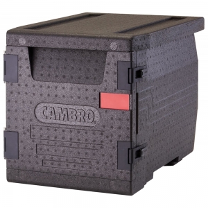 美国CAMBRO勘宝保温箱EPP300黑色前开门式发泡聚丙烯保温箱EP400冷藏箱
