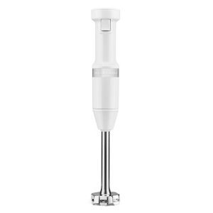 凯膳怡KitchenAid无线手持料理棒5KHBBV53CWH变速搅拌棒牛奶白色