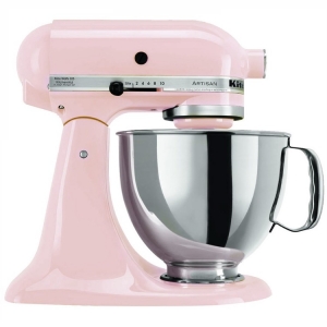 KitchenAid抬头式多功能厨师机5KSM150PSCPK凯膳怡4.8L搅拌机