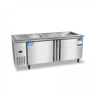 银都三文治雪柜BPL1702SS保鲜冷藏沙拉台1.2米小料工作台冷柜