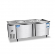 银都三文治雪柜BPL1704SS保鲜沙拉台冷柜1.8米小料工作台冰箱