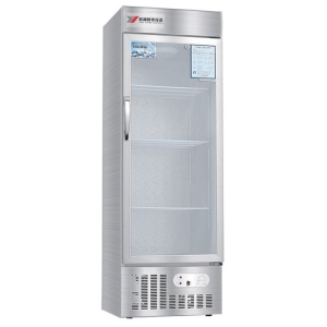 银都318陈列展示柜BCL0201S单玻璃门冷藏保鲜展示柜饮料展示柜食品留样柜