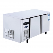 银都二门操作台冰箱BPL0754RS不锈钢冷藏工作台平冷柜