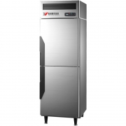 银都上下门单温冰箱JBL0521 立式二门不锈钢冷柜