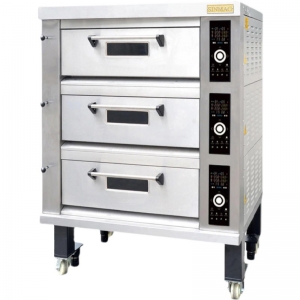 SINMAG新麦电烤箱SM2-523H 三层六盘电烤箱 新麦烤箱老型号SM-503的升级款