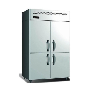 松下四门冰箱SRF-1281NC直冷冷冻柜不锈钢四门冰箱Panasonic商用厨房冷柜