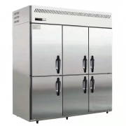 Panasonic/松下六门双温冰箱SRF-1881NCC3直冷铜管不锈钢高身厨房柜