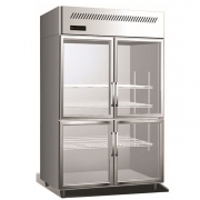 松下四门展示冷柜BR-1581CP玻璃门冷藏保鲜柜风冷无霜陈列柜