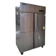 洛德四门冰箱QB1.0L4LD-H 四门双机双温冰箱 不锈钢四门冷柜