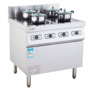 LIZE商用四头煲仔电磁炉3.5kw×4不锈钢大功率电磁四头煮食炉炖汤炉